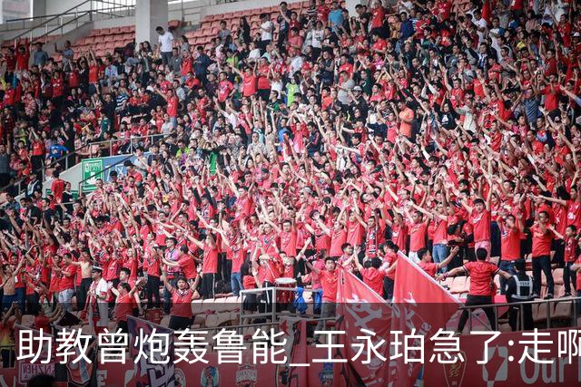 助教曾炮轰鲁能 王永珀急了:走啊 没人逼你在这