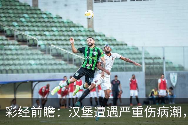 彩经前瞻：汉堡遭遇严重伤病潮，法兰克福客场有望晋级