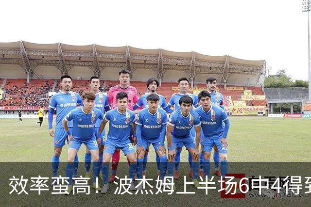 效率蛮高！波杰姆上半场6中4得到11分1板1助2断 三分2中1